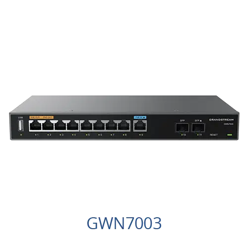 Routeur VPN Multi-WAN Gigabit Grandstream GWN7003 Maroc.webp