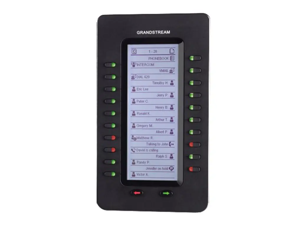 GRANDSTREAM GXP2200 EXTENSION 20 BLF PROGRAMMABLE
