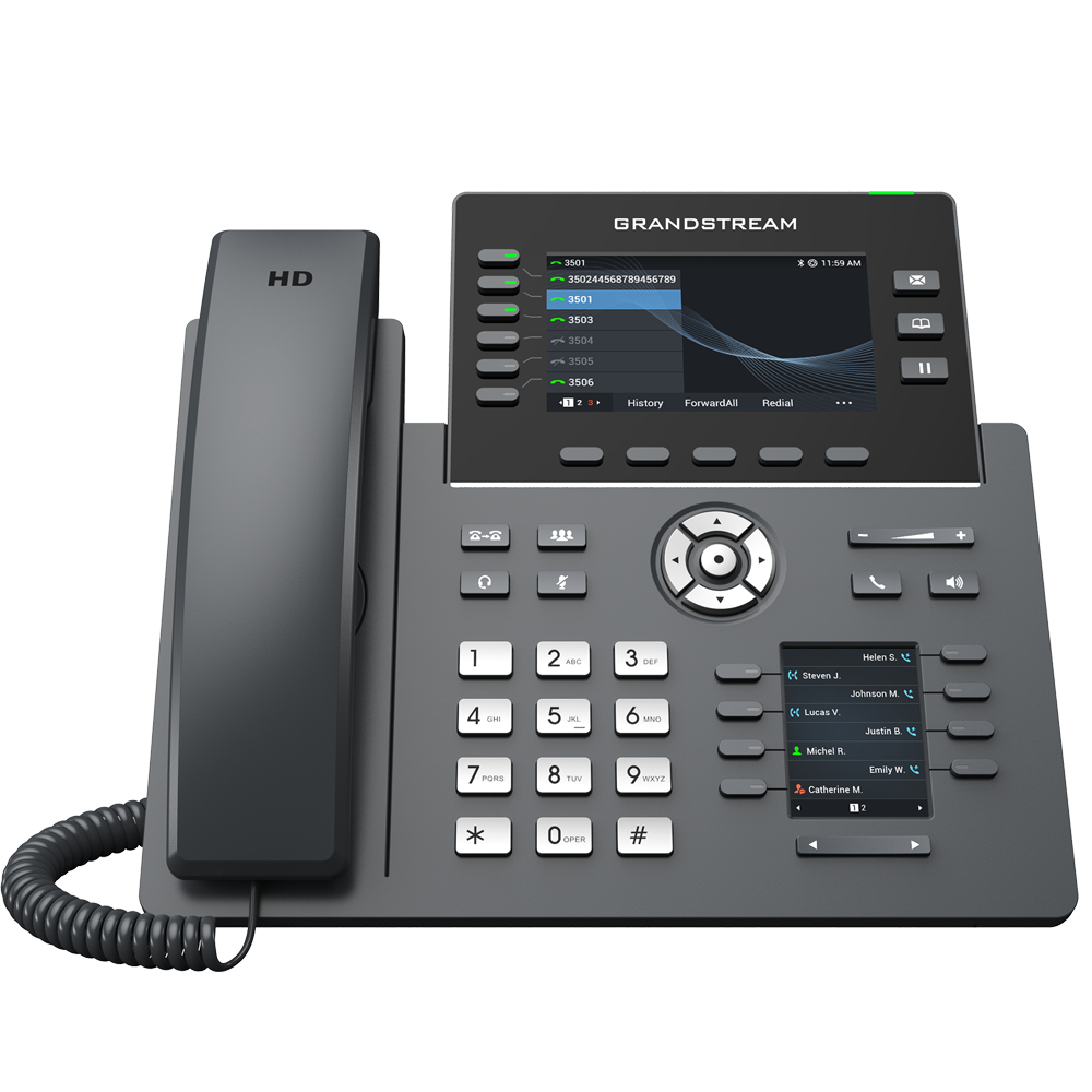 GRANDSTREAM GRP2616-Téléphone IP 6 Comptes SIP (6 Lignes) 