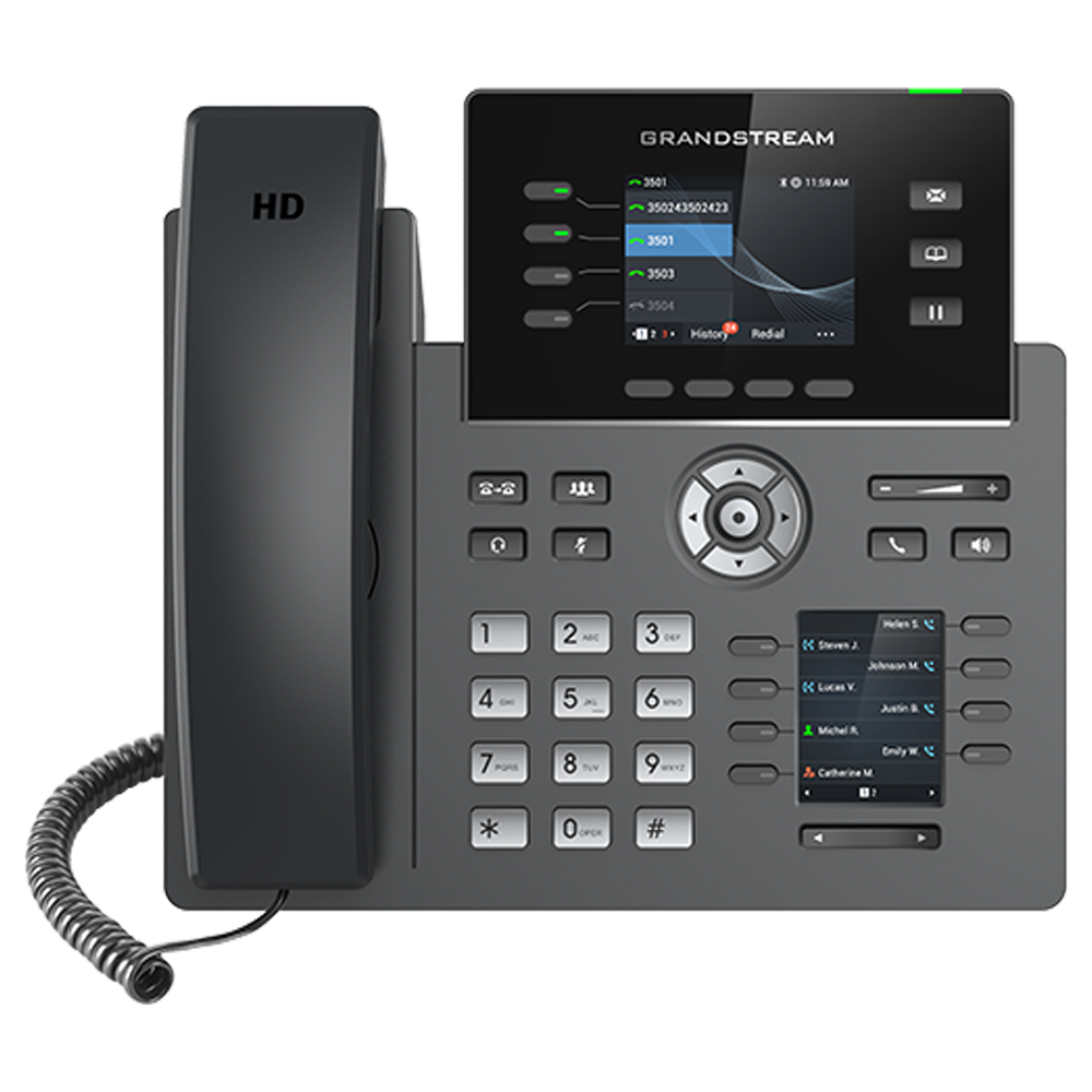 Téléphone IP 4 Comptes SIP (4 Lignes) Grandstream GRP2614