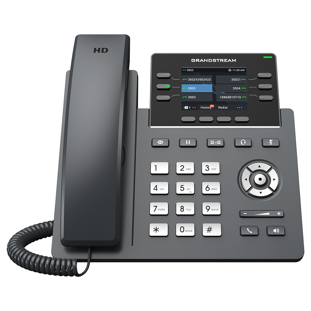 Téléphone IP 3 Comptes SIP (3 Lignes) Grandstream GRP2613