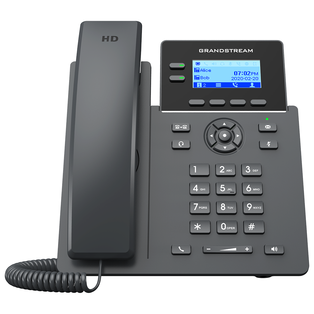 Téléphone IP 2 Comptes SIP (2 Lignes) Grandstream GRP2602