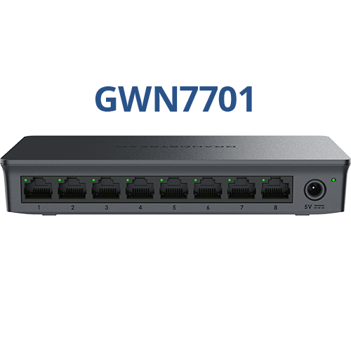 Switch Gigabit Non Gérable 8 Ports Grandstream GWN7701