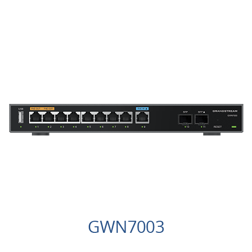 GRANDSTREAM GWN7003-Routeur VPN Multi-WAN Gigabit avec pare-feu intégré 