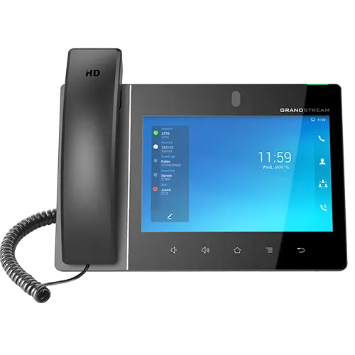 Téléphone IP Vidéo Haut de Gamme Android 11 Grandstream GXV3480